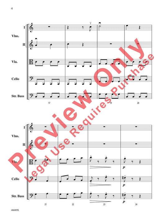 Presto From Divertimento No. 1, K. 136 莫札特 嬉遊曲 總譜 | 小雅音樂 Hsiaoya Music