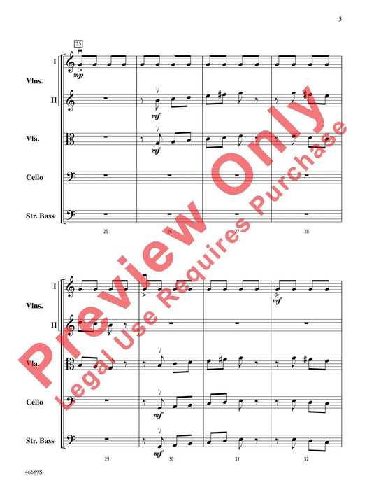 Presto From Divertimento No. 1, K. 136 莫札特 嬉遊曲 總譜 | 小雅音樂 Hsiaoya Music