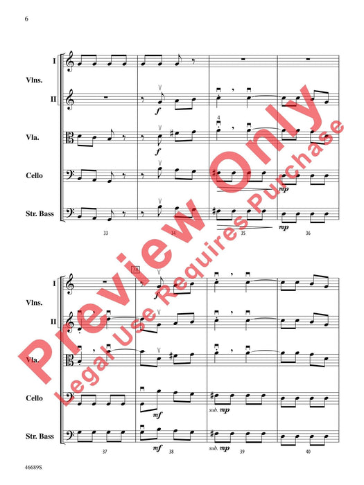 Presto From Divertimento No. 1, K. 136 莫札特 嬉遊曲 總譜 | 小雅音樂 Hsiaoya Music