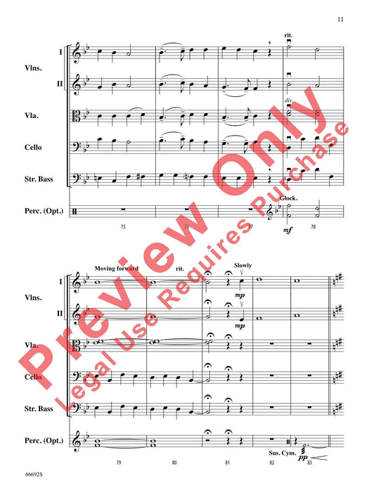 See Amid the Winter's Snow An English Carol, "Humility," for String Orchestra 耶誕頌歌 弦樂團 總譜 | 小雅音樂 Hsiaoya Music