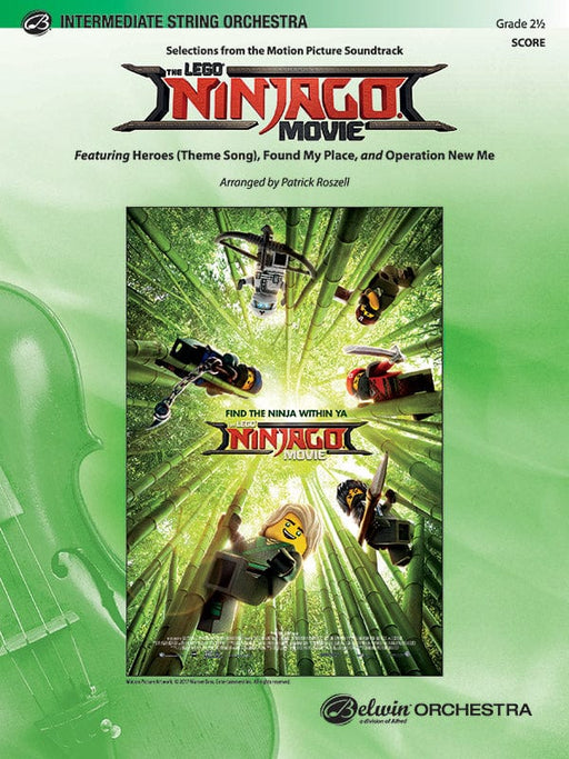 The LEGO® Ninjago® Movie™: Selections from the Motion Picture Soundtrack Featuring: Heroes / Found My Place / Operation New Me 歌劇 總譜 | 小雅音樂 Hsiaoya Music