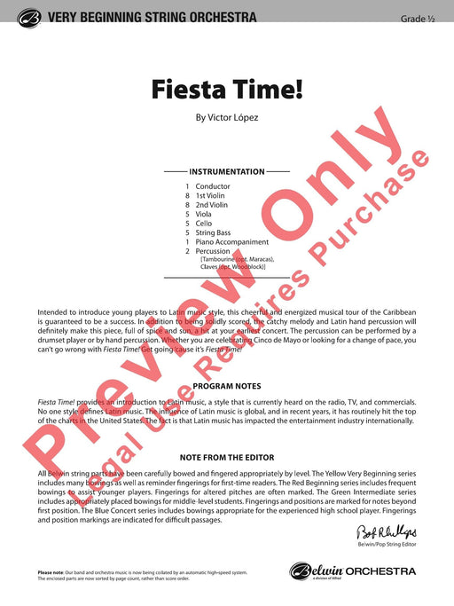 Fiesta Time! 總譜 | 小雅音樂 Hsiaoya Music