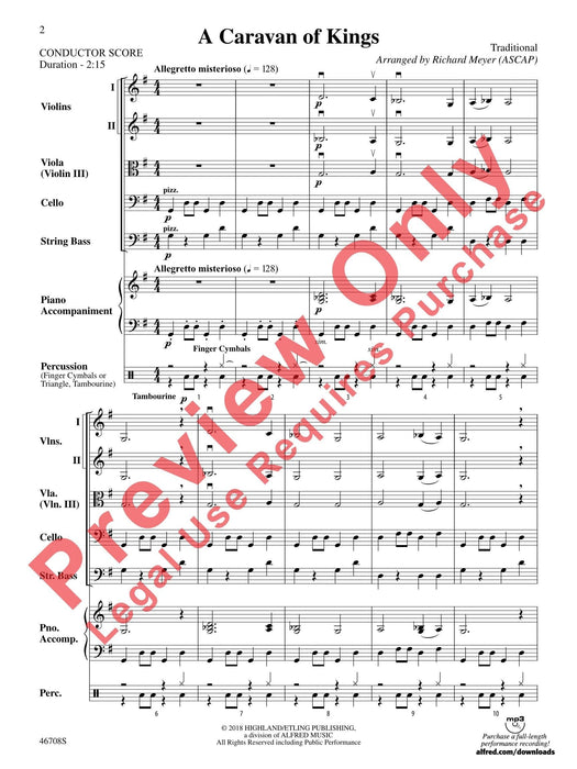 A Caravan of Kings 總譜 | 小雅音樂 Hsiaoya Music