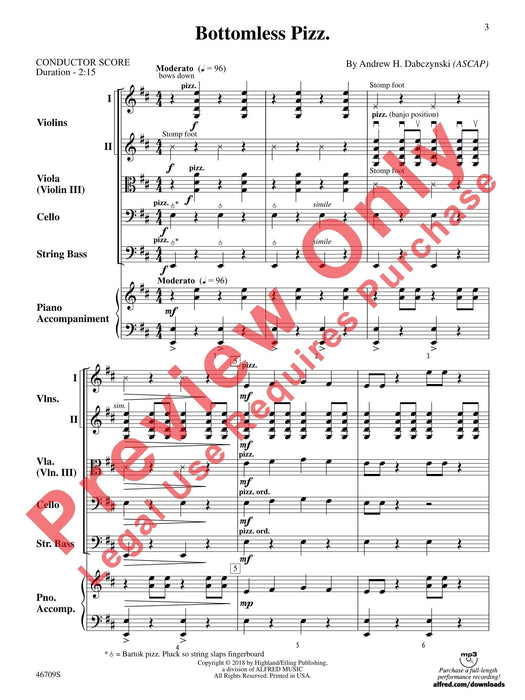 Bottomless Pizz. 總譜 | 小雅音樂 Hsiaoya Music