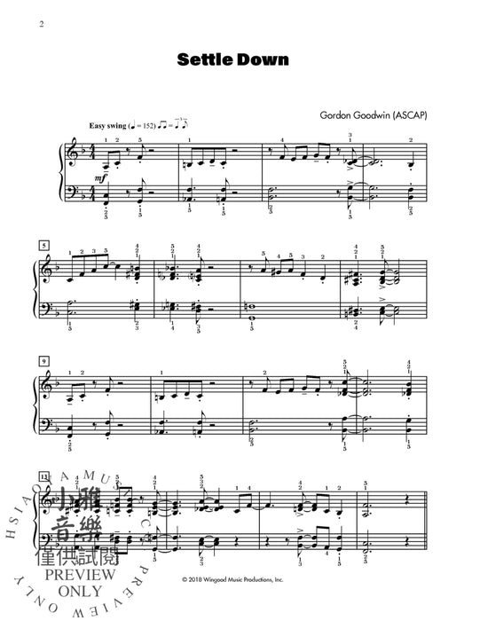 Big Phat Jazz Piano Solos 10 Big Phat Band Classics Recomposed by Gordon Goodwin for Piano 爵士音樂鋼琴 獨奏 鋼琴 | 小雅音樂 Hsiaoya Music