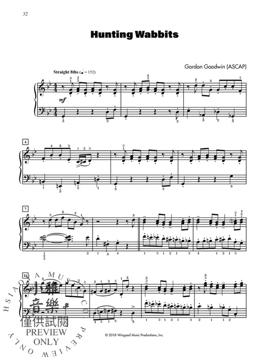 Big Phat Jazz Piano Solos 10 Big Phat Band Classics Recomposed by Gordon Goodwin for Piano 爵士音樂鋼琴 獨奏 鋼琴 | 小雅音樂 Hsiaoya Music