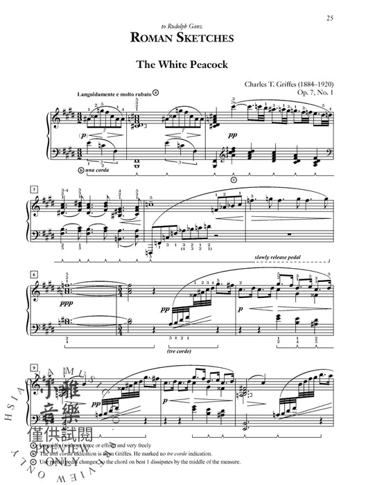 Griffes: Roman Sketches, Op. 7 | 小雅音樂 Hsiaoya Music