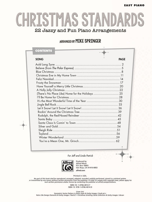 Christmas Standards 22 Jazzy and Fun Piano Arrangements 鋼琴 | 小雅音樂 Hsiaoya Music