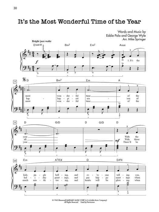 Christmas Standards 22 Jazzy and Fun Piano Arrangements 鋼琴 | 小雅音樂 Hsiaoya Music