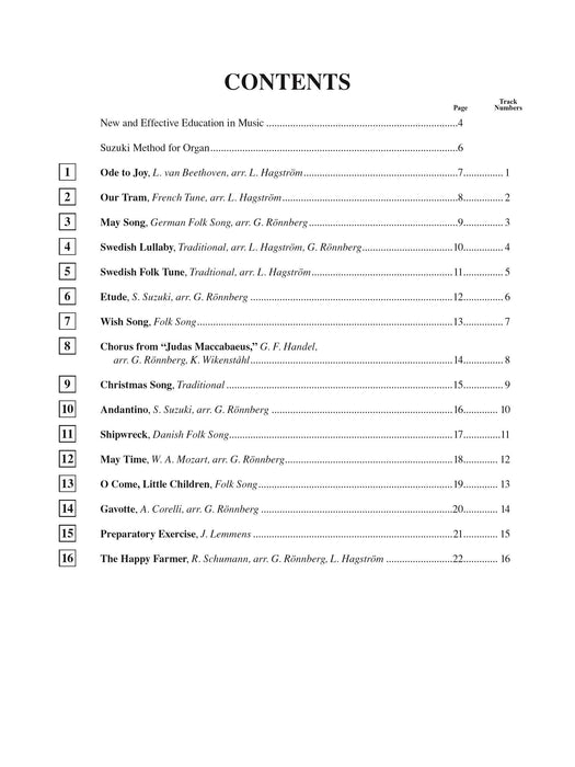 Suzuki Organ School, Vol. 3 管風琴 | 小雅音樂 Hsiaoya Music