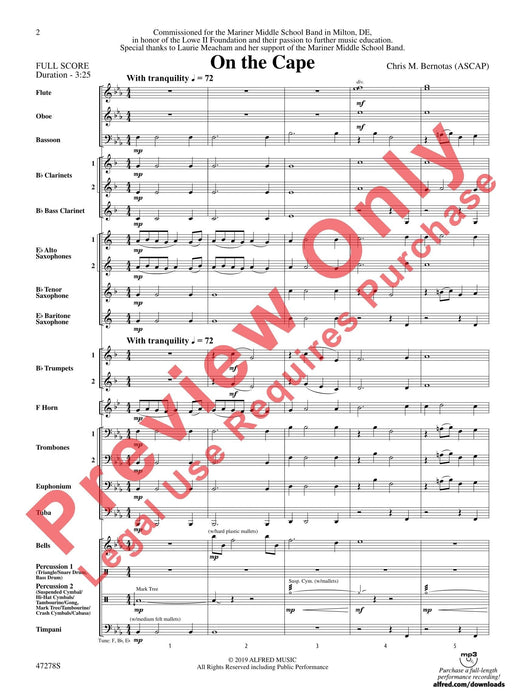 On the Cape 總譜 | 小雅音樂 Hsiaoya Music