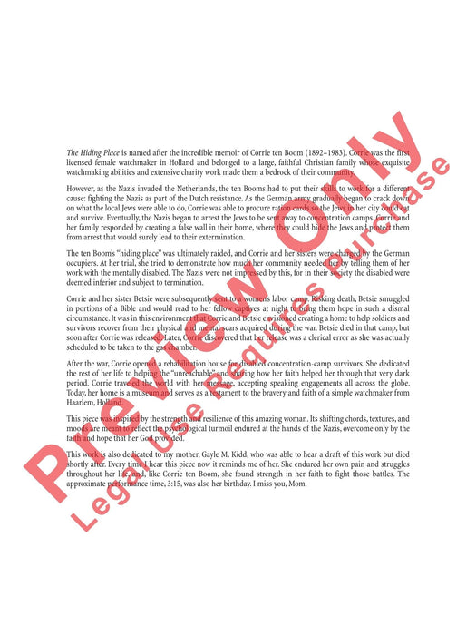 The Hiding Place | 小雅音樂 Hsiaoya Music