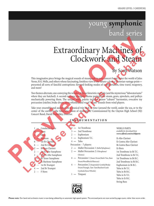 Extraordinary Machines of Clockwork and Steam 總譜 | 小雅音樂 Hsiaoya Music