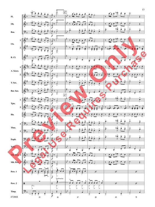 El Zorro Rojo Concert March 音樂會進行曲 總譜 | 小雅音樂 Hsiaoya Music