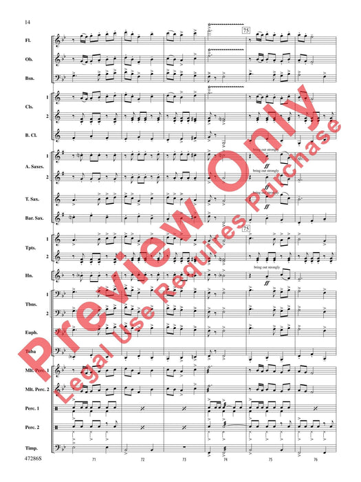 El Zorro Rojo Concert March 音樂會進行曲 總譜 | 小雅音樂 Hsiaoya Music