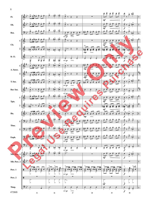 El Zorro Rojo Concert March 音樂會進行曲 總譜 | 小雅音樂 Hsiaoya Music