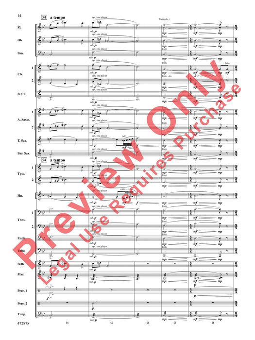 Where Morning Dawns, Where Evening Fades 總譜 | 小雅音樂 Hsiaoya Music