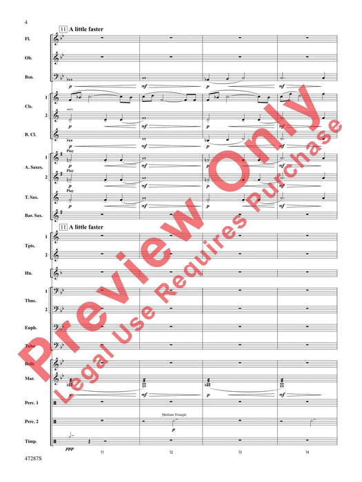 Where Morning Dawns, Where Evening Fades 總譜 | 小雅音樂 Hsiaoya Music