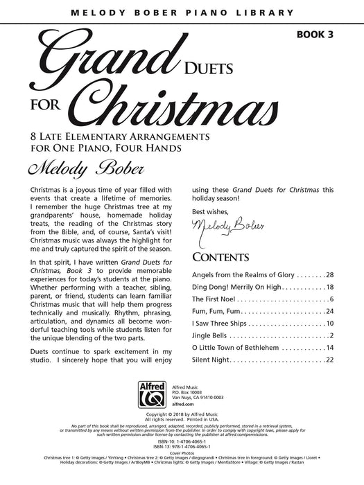 Grand Duets for Christmas, Book 3 8 Late Elementary Arrangements for One Piano, Four Hands 二重奏 鋼琴四手聯彈 | 小雅音樂 Hsiaoya Music