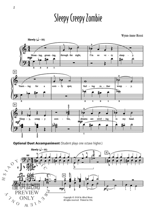 Sleepy Creepy Zombie | 小雅音樂 Hsiaoya Music