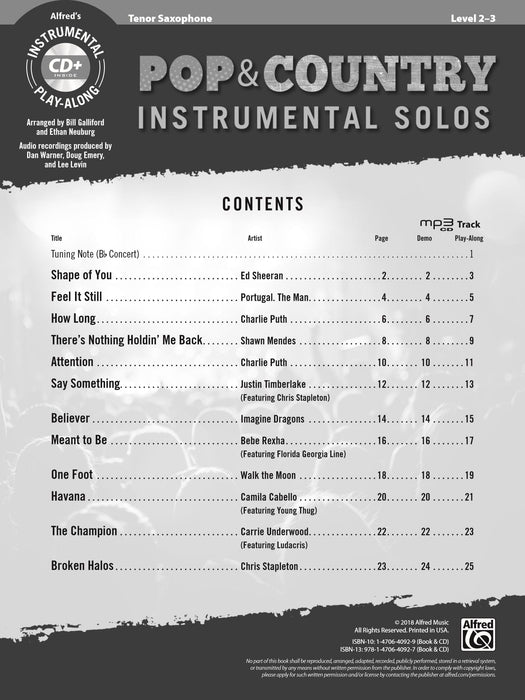 Pop & Country Instrumental Solos 獨奏 | 小雅音樂 Hsiaoya Music