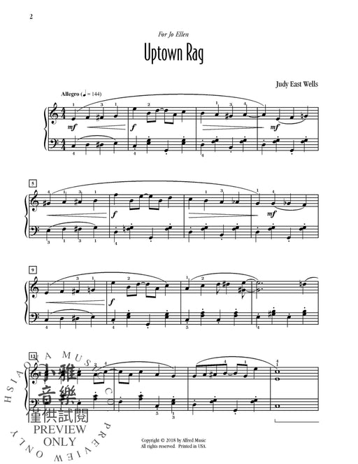 Uptown Rag 繁音曲 | 小雅音樂 Hsiaoya Music