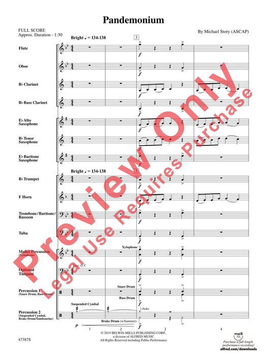 Pandemonium 總譜 | 小雅音樂 Hsiaoya Music