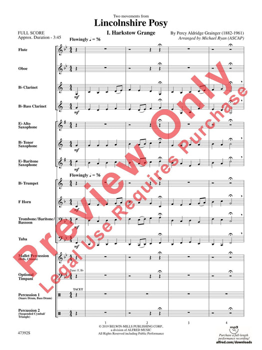 Lincolnshire Posy I. Harkstow Grange / II. The Lost Lady Found | 小雅音樂 Hsiaoya Music