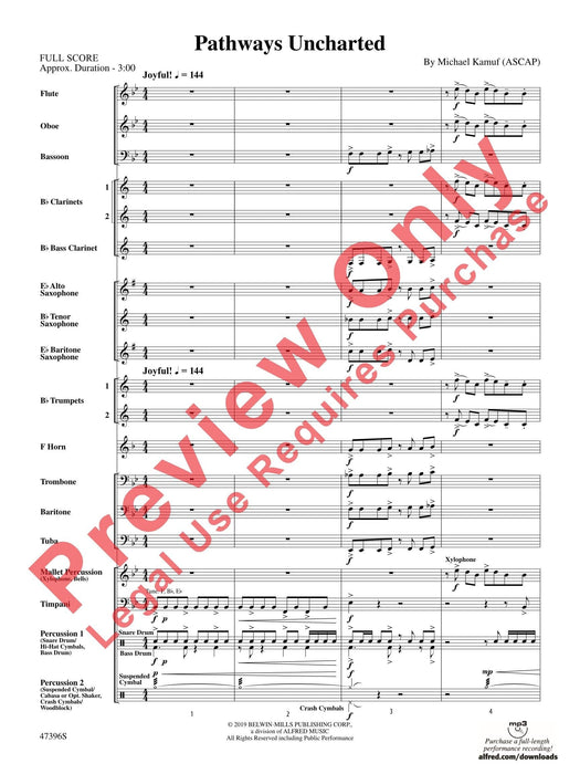 Pathways Uncharted 總譜 | 小雅音樂 Hsiaoya Music