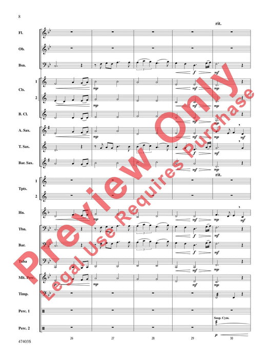 Rainbow in a Cloud A Fanfare 號曲 總譜 | 小雅音樂 Hsiaoya Music