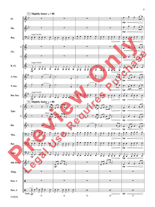 Rainbow in a Cloud A Fanfare 號曲 總譜 | 小雅音樂 Hsiaoya Music