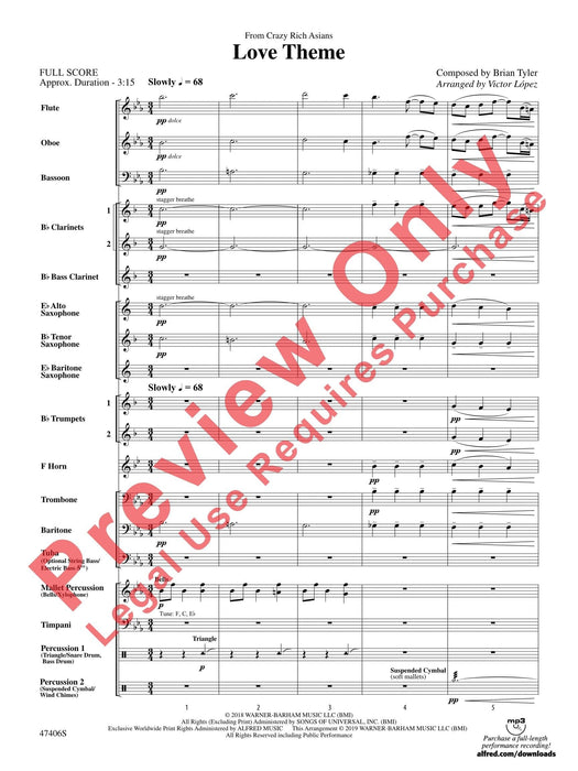 Love Theme From Crazy Rich Asians 主題 總譜 | 小雅音樂 Hsiaoya Music