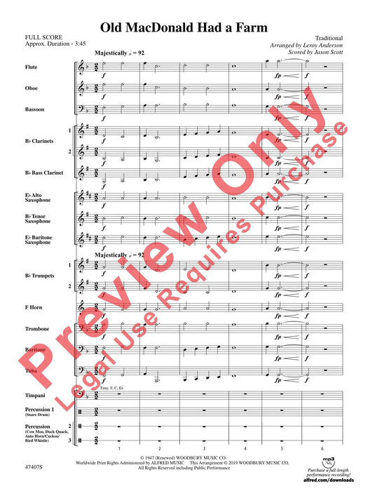 Old MacDonald Had a Farm 總譜 | 小雅音樂 Hsiaoya Music