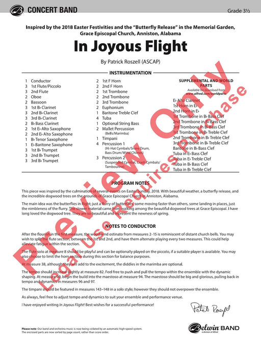 In Joyous Flight 總譜 | 小雅音樂 Hsiaoya Music