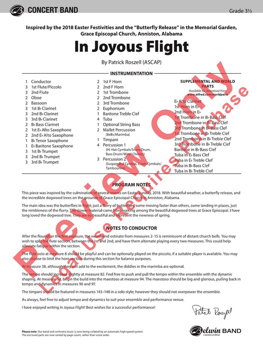 In Joyous Flight 總譜 | 小雅音樂 Hsiaoya Music