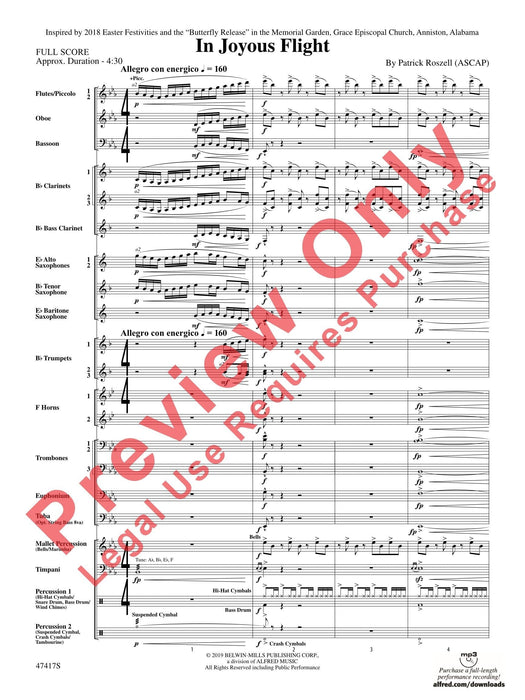 In Joyous Flight 總譜 | 小雅音樂 Hsiaoya Music