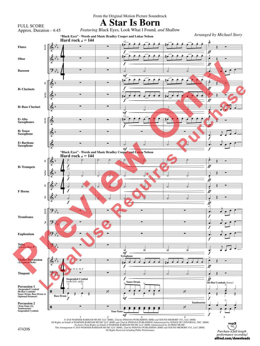 A Star Is Born Featuring: Black Eyes / Look What I Found / Shallow 總譜 | 小雅音樂 Hsiaoya Music