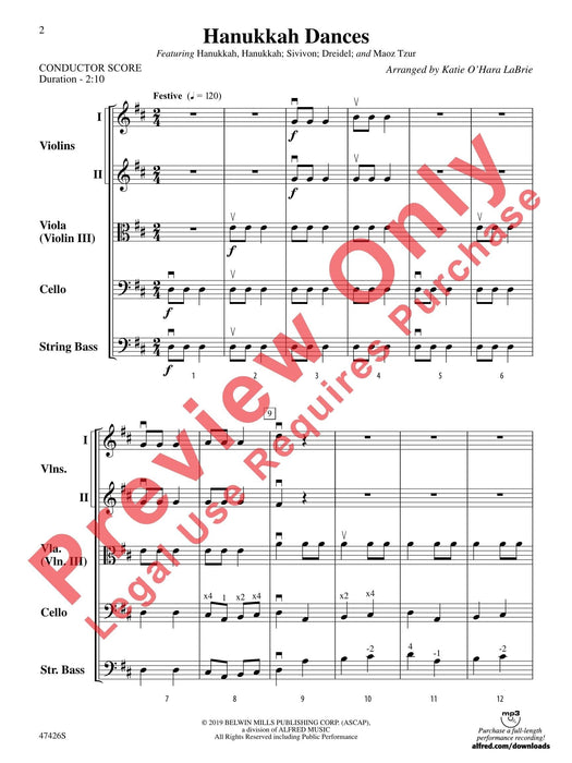 Hanukkah Dances Featuring: Hanukkah, Hanukkah / Sivivon / Dreidel / Maoz Tzur 舞曲 總譜 | 小雅音樂 Hsiaoya Music