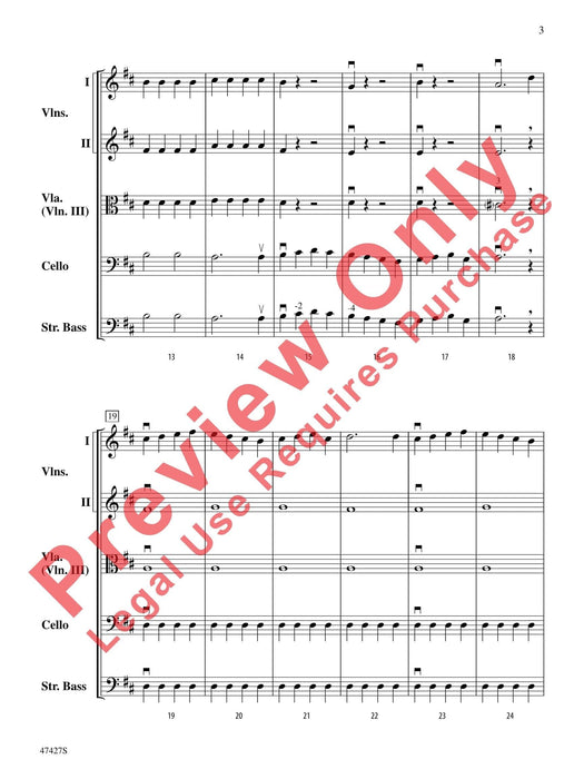 Themes from Farandole from L'Arlésienne Suite No. 2 阿萊城姑娘組曲 總譜 | 小雅音樂 Hsiaoya Music