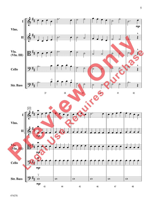 Themes from Farandole from L'Arlésienne Suite No. 2 阿萊城姑娘組曲 總譜 | 小雅音樂 Hsiaoya Music