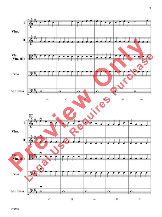 Themes from Farandole from L'Arlésienne Suite No. 2 阿萊城姑娘組曲 總譜 | 小雅音樂 Hsiaoya Music