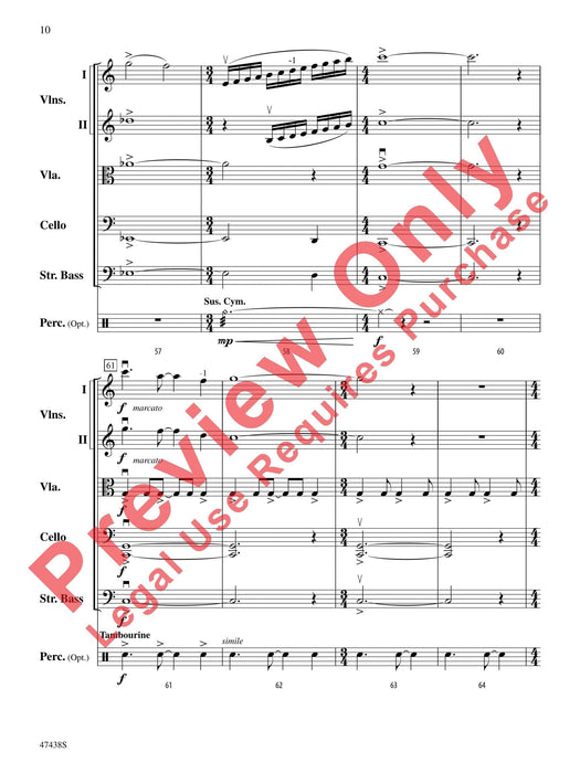 Jambo Greeting Prelude for String Orchestra 前奏曲 弦樂團 總譜 | 小雅音樂 Hsiaoya Music