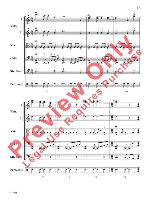 Jambo Greeting Prelude for String Orchestra 前奏曲 弦樂團 總譜 | 小雅音樂 Hsiaoya Music