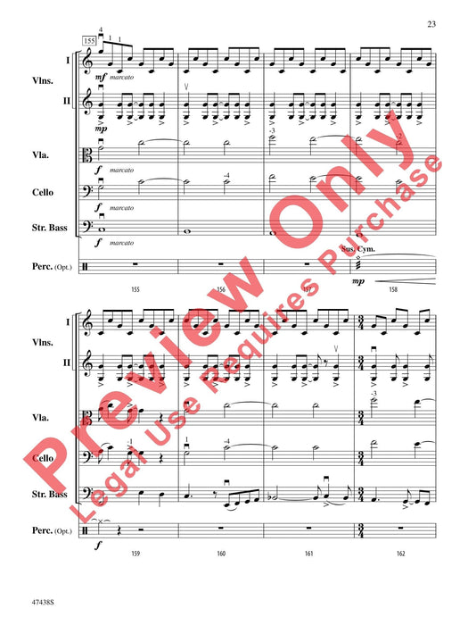 Jambo Greeting Prelude for String Orchestra 前奏曲 弦樂團 總譜 | 小雅音樂 Hsiaoya Music