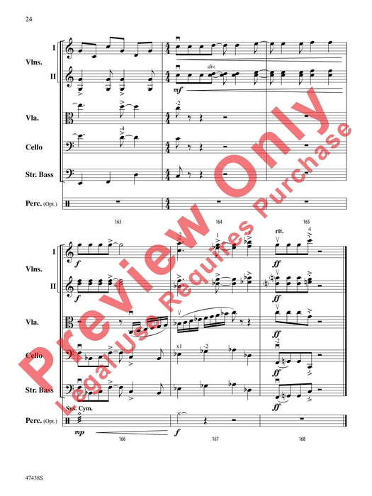 Jambo Greeting Prelude for String Orchestra 前奏曲 弦樂團 總譜 | 小雅音樂 Hsiaoya Music