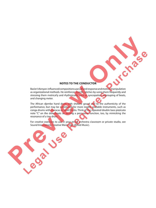 Jambo Greeting Prelude for String Orchestra 前奏曲 弦樂團 總譜 | 小雅音樂 Hsiaoya Music