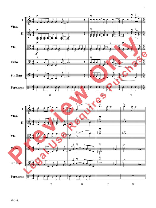 Jambo Greeting Prelude for String Orchestra 前奏曲 弦樂團 總譜 | 小雅音樂 Hsiaoya Music