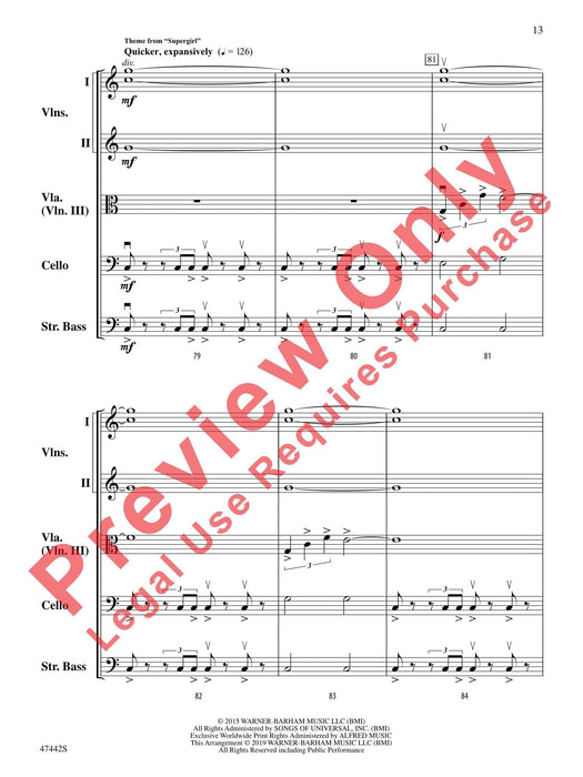 DC Comics Superheroes Featuring Themes from The Flash, DC's Legends of Tomorrow, Arrow, and Supergirl 傳奇曲 總譜 | 小雅音樂 Hsiaoya Music