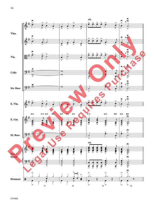 Boughs of Holly As Performed by Trans-Siberian Orchestra 管弦樂團 總譜 | 小雅音樂 Hsiaoya Music