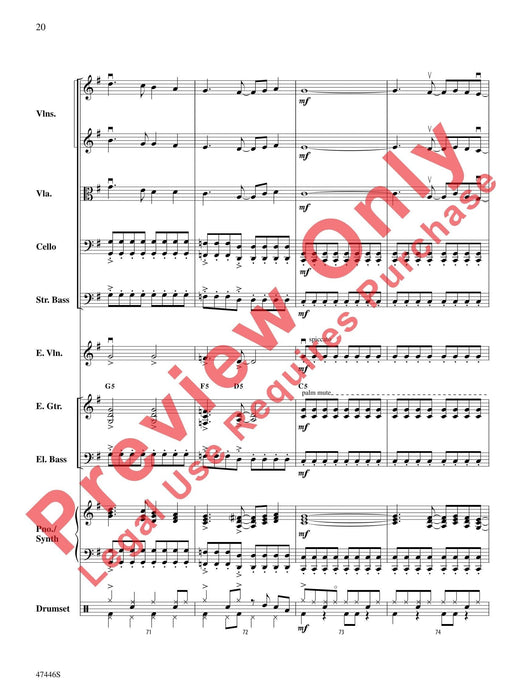 Boughs of Holly As Performed by Trans-Siberian Orchestra 管弦樂團 總譜 | 小雅音樂 Hsiaoya Music